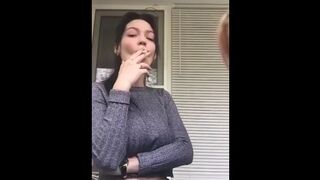 Russian Girl Smoking 1