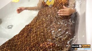 Thai Girl take Shower in the Jacuzzi