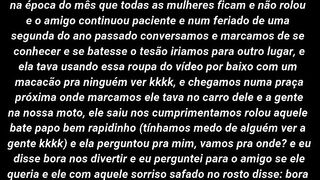 PRIMEIRO MENAGE DO KASAL DA MOTO COM AMIGO DO SEXLOG / Parte FINAL