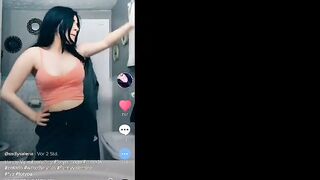 Tiktok Teens bounce boobs No bra Shake tits nips