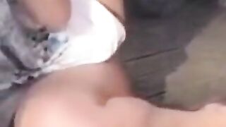 TikTok pussy slip upskirt no knickers voyeur