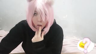 Neko Girl Omlete Slut Teen Ahegao