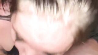 Circus Juggalo Clown Girl POV Blowjob Face Fuck Facial