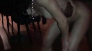 White Fit Wife with BBC Bull at Party