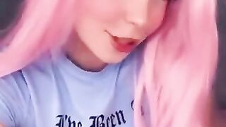 Belle Delphine Leaks Tits on Twitter (Real)!