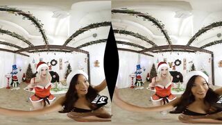 Xmas Gangbang with Gina Valentina, Jessie Saint, Laney Grey, Lexi Luna, Vina Sky