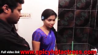 Indian beautiful housewife illegal affair with plumber