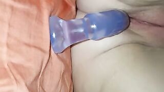 MILF Vibrator, Butt Play, Dripping Pussy