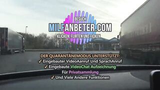 Fremder Schwanz fur meine Muschi an der Autobahn - Bang Box