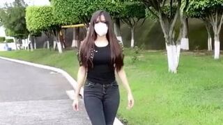 Dayane rivas caminando culo chapina para coger