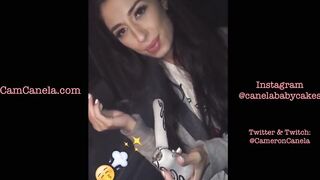 A Day in the Life of a new Pornstar: Cameron Canela 18+ Premium Snapchat Compilation