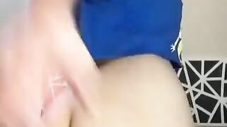 POV ANAL PLUG AND TWERKING ASS BY NAUGHTY SNAPCHAT BLONDE