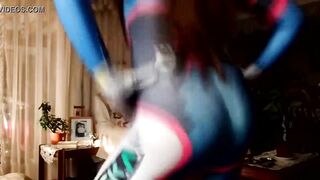 D.VA Overwatch Cosplay TWERK - Britany Angelus