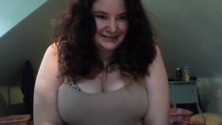 Chubby Teen Girl Skypes you and wants to Watch you Jerk off