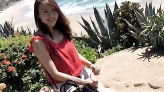 Asian Tik Tok Milf getting pounded and giving head