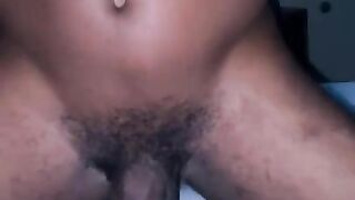 Tatted White Girl Takes Big Black Dick in her Tight Pussy