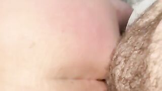 Amateur Cheating Big Booty PAWG Slut Fucks Husband in Bathroom on Vacation Twerking Big Ass