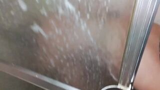 PAWG Cleaning the Shower