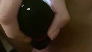 Wet Pussy Babe Gets Close up Orgasm from Penguin Sex Toy and Fucking Hot Dick