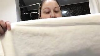 Big Booty SSBBW Instagram Model Showering