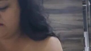 Horny and wild  friends mom seduce and ride my cock in hindi