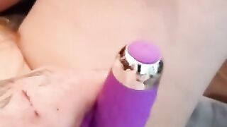 Squirting Wife with Toys