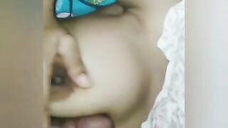 Amazing Hot Tity Fuck and Cum on my South Asian Girlfriend