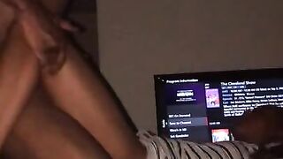 Petite Ebony Calls Rapper over for a “netflix & Fuck” Session