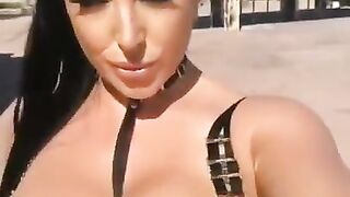 Angela White huge bouncing Tits compilation