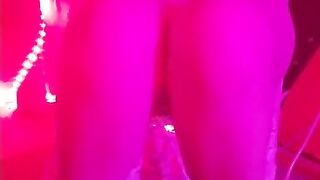 Just a Quick self Cum in my Red Room before Work