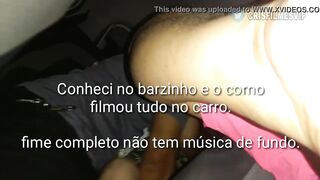 Depois do barzinho na lapa, levei para o uber99 do corninho que filmou eu engasgando no safado e levando gozada na garganta