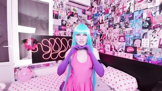 ME! ME! ME! Cosplay Hentai Girl Jumping with Dildo | Sofia Sey