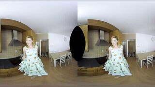 Anny Aurora in a hot vintage housewife scene in VR