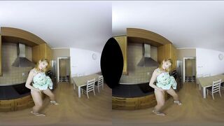 Anny Aurora in a hot vintage housewife scene in VR