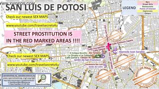 San Luis de Potosi, Mexico, Sex Map, Street Prostitution Map, Massage Parlours, Brothels, Whores, Escort, Callgirls, Bordell, Freelancer, Streetworker, Prostitutes