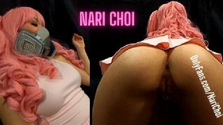 NARI CHOI | Tight Asian Pussy / Heart Shaped Mexican Ass | Big White Cock POV