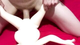 POV Homemade - EXXXTRA SMALL Doll BIG HUGE COCK HARDCORE FUCKING & CUM