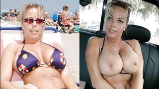 Sexy Bikini Ladies - Dressed and Undressed