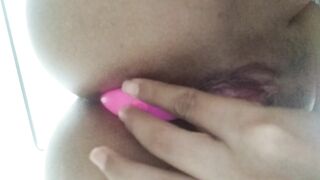 Squirting Pussy after Fucking my Ass with an Anal Plug POV Close up