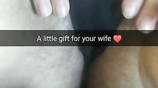 Stranger cum on my wife pussy! She bring this home after!