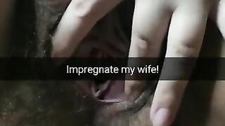 Please impregnate my slutty wife with your cum! Milky Mari