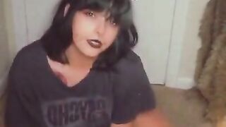 Chubby Goth Ass Shaking Compilation