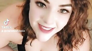 Tiktok BLOWJOB - HEY BABE, I HAve been Thinking about SUCKING your DICK all DAY.