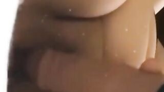 Masked up Latina Babe trying NOT to get CAUGHT has Intense Orgasm????????