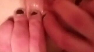 Cheating Blonde Wife Cums