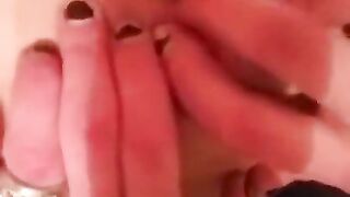 Cheating Blonde Wife Cums