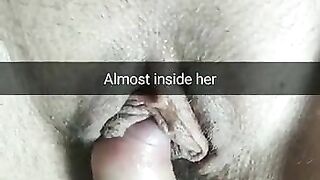 Yes, he is almost inside my pussy, but its not cheating!