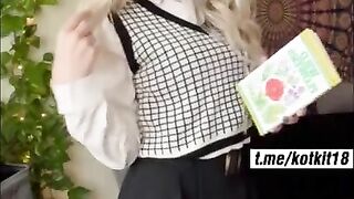 TikTok Porn - RUSSIAN BLOND SMALL TITS GIRL!