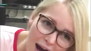 lesbian licking – best oral sex he's ever had from dirty nerd