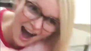 lesbian licking – best oral sex he's ever had from dirty nerd